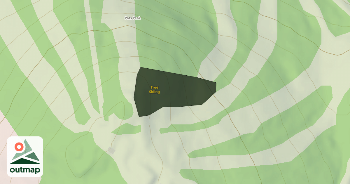Map of Tree Skiing