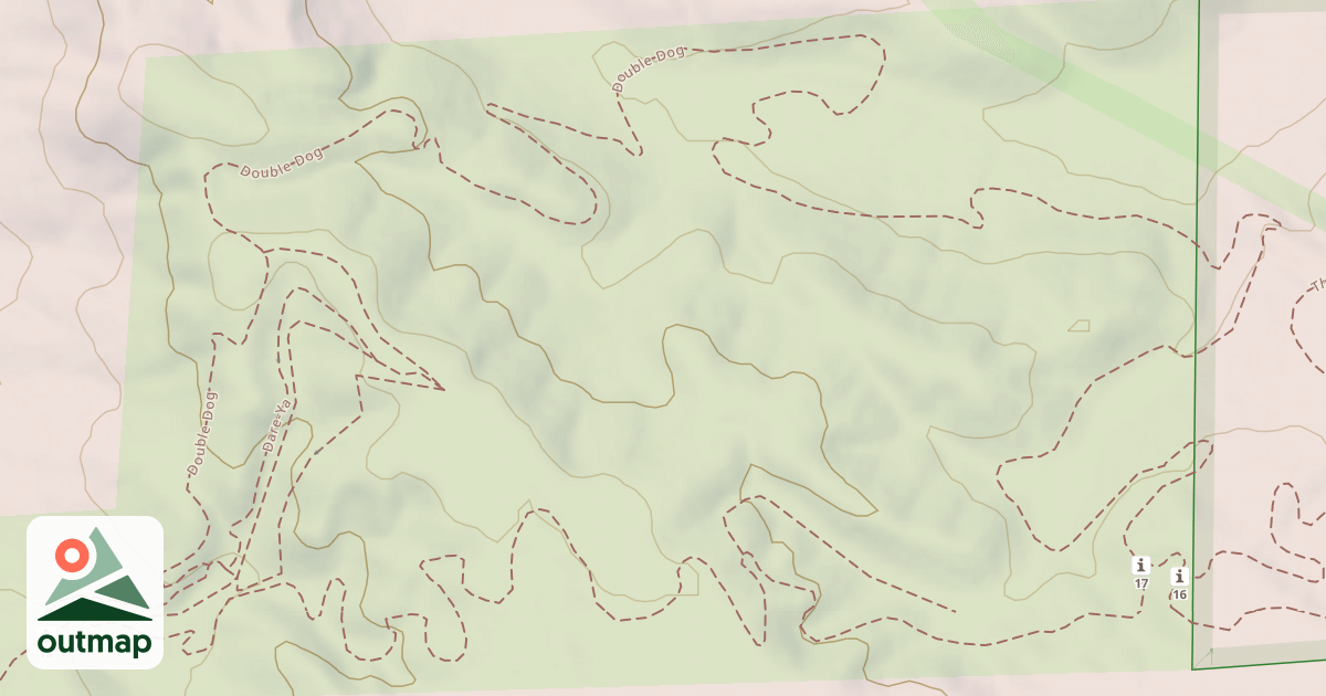 Map of Double Dog