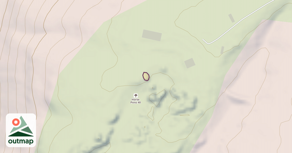 Map of Climbing Boulder