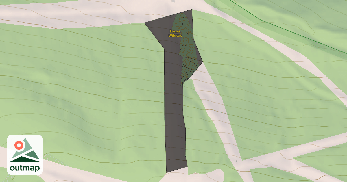 Map of Lower Wildcat