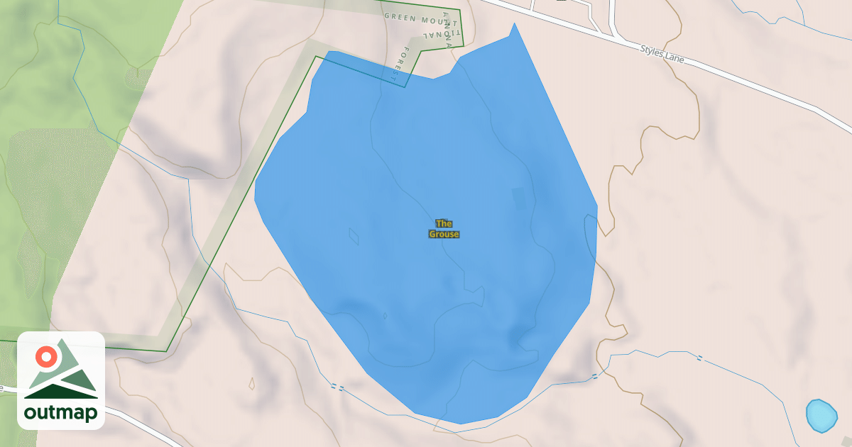Map of The Grouse