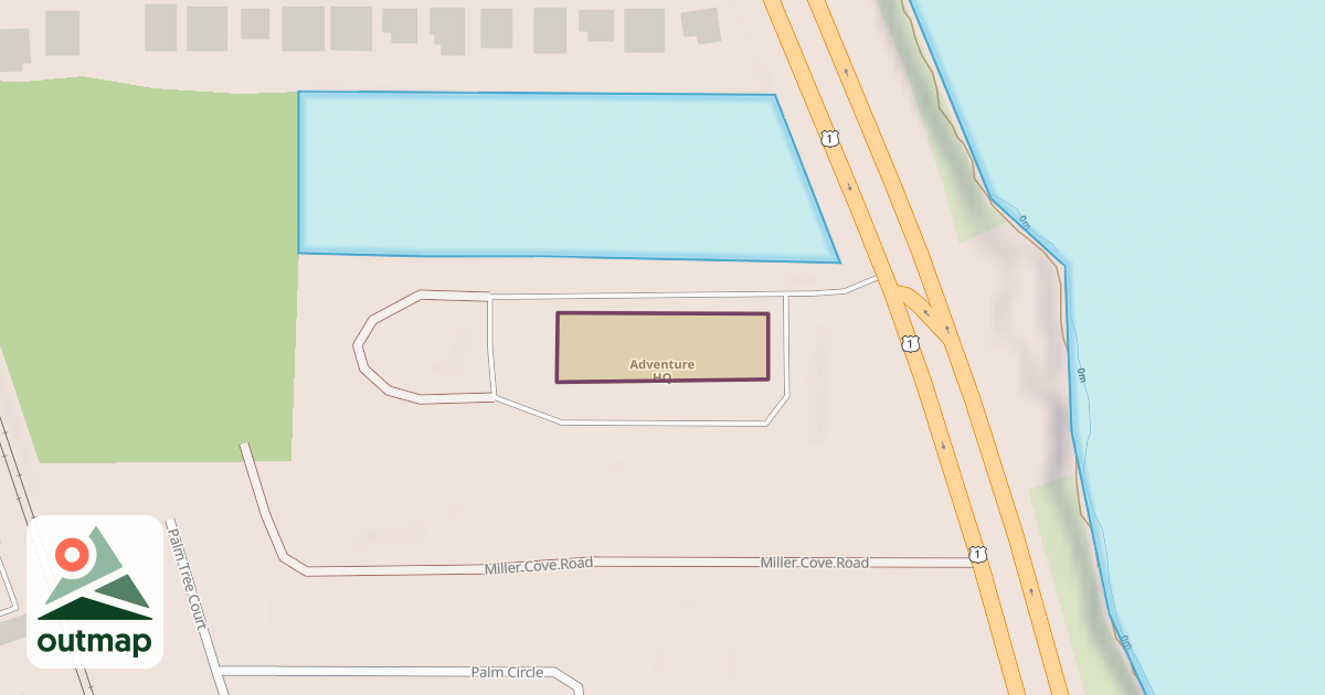 Map of Adventure HQ