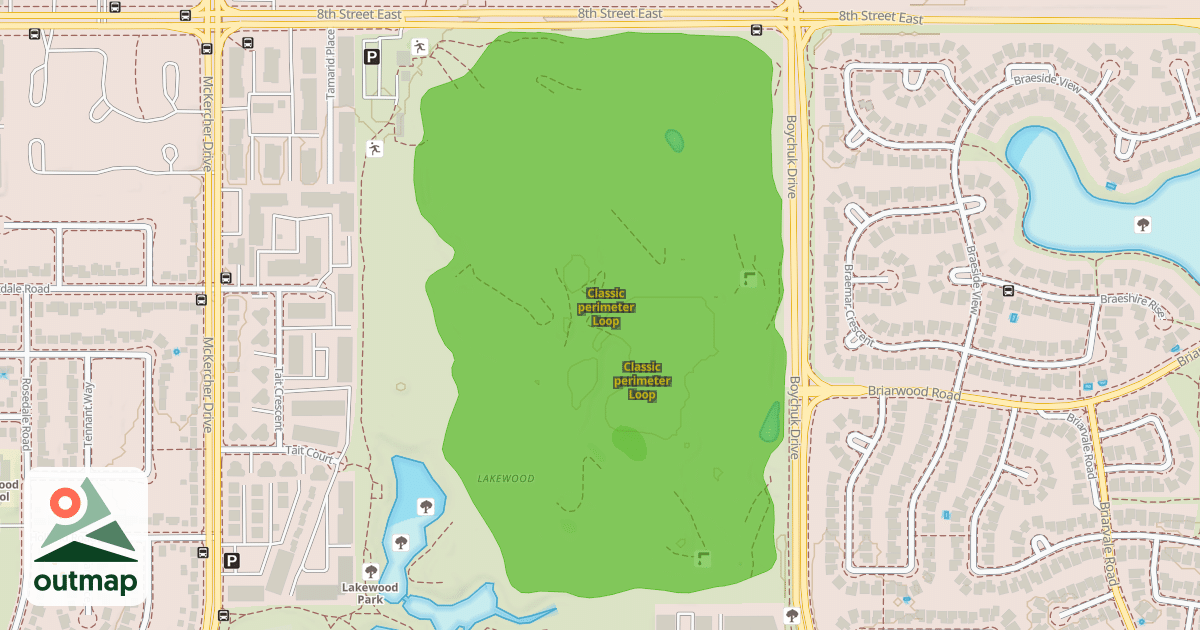 Map of Classic perimeter Loop