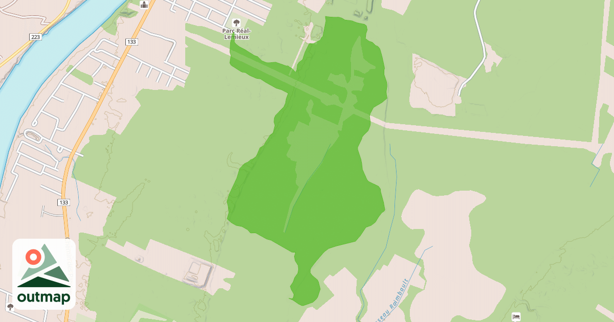 Map of Boucle de Sorel-Tracy