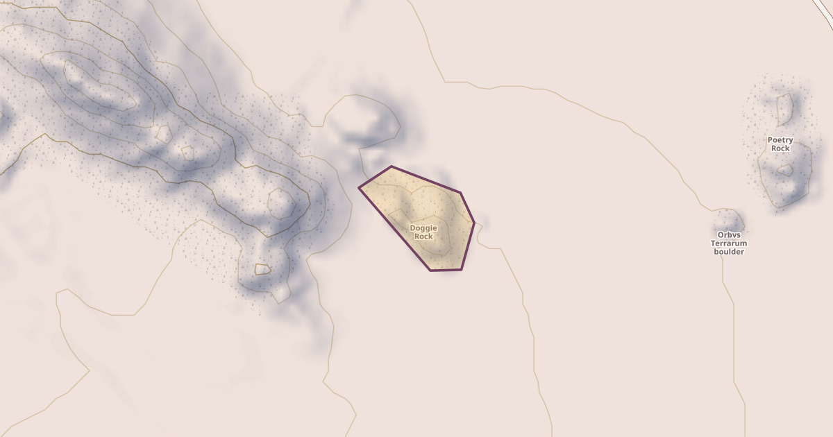 Map preview of Doggie Rock