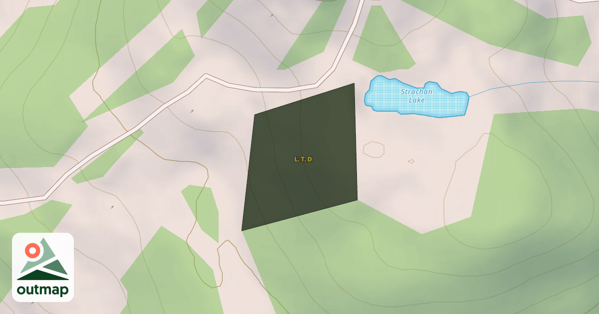 Map of L. T. D