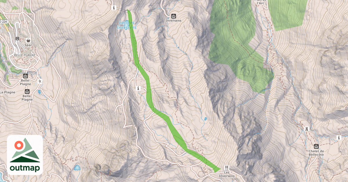 Map of Le Tunnel