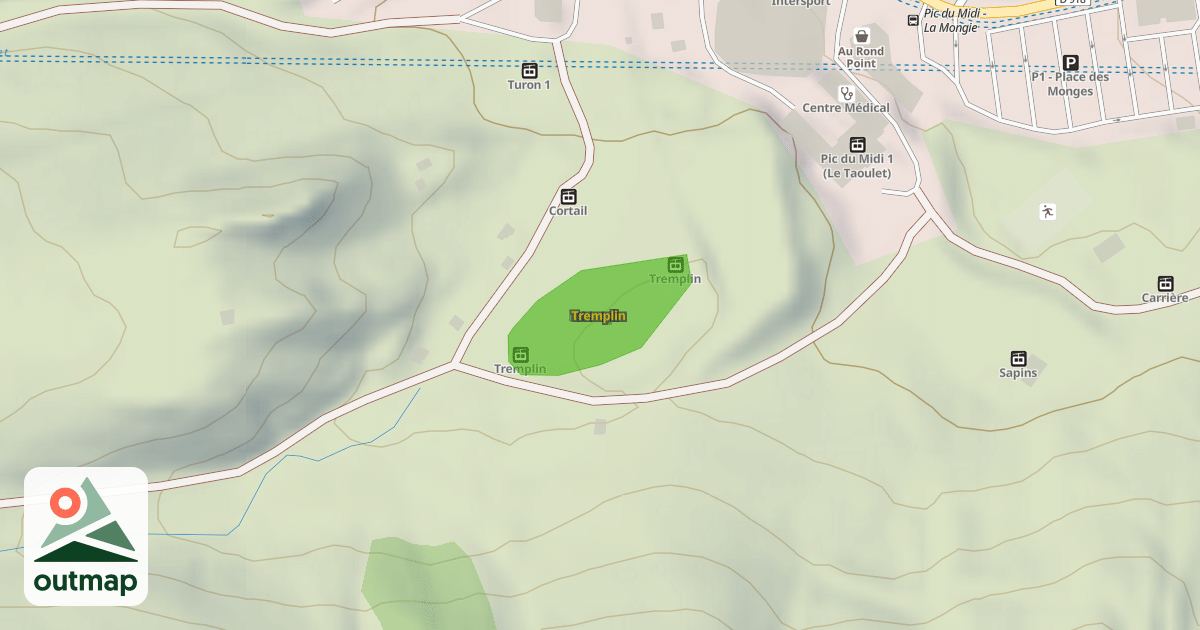 Map of Tremplin