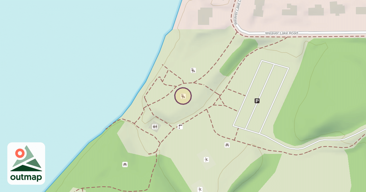Map of Climbing Site
