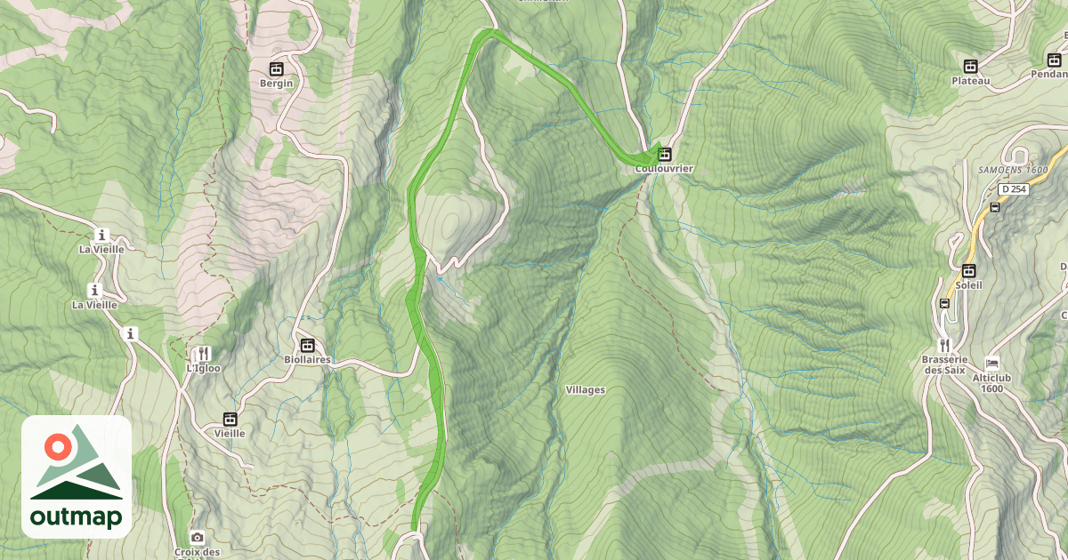 Map of Les Chars