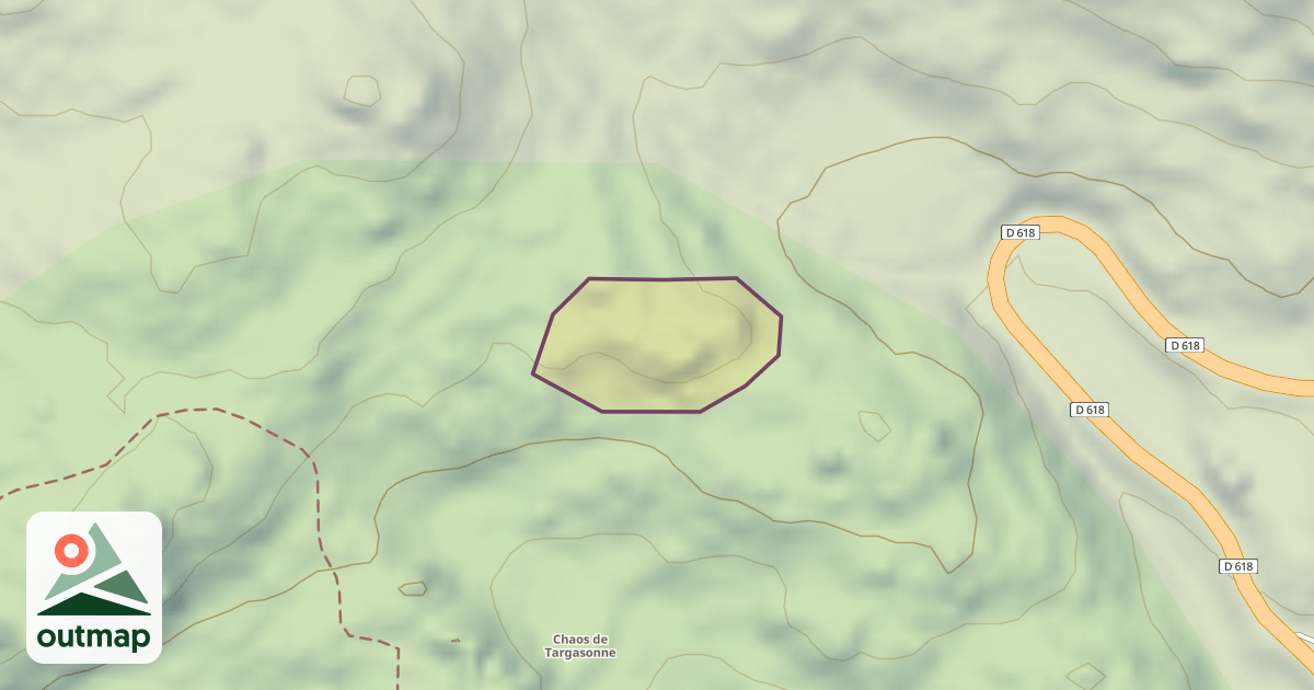 Map of Edlingette & Table