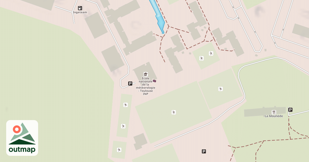 Map of Climbing Area