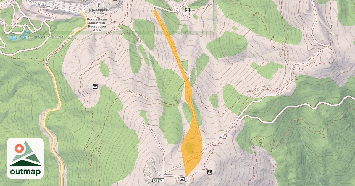 Map of Main Park