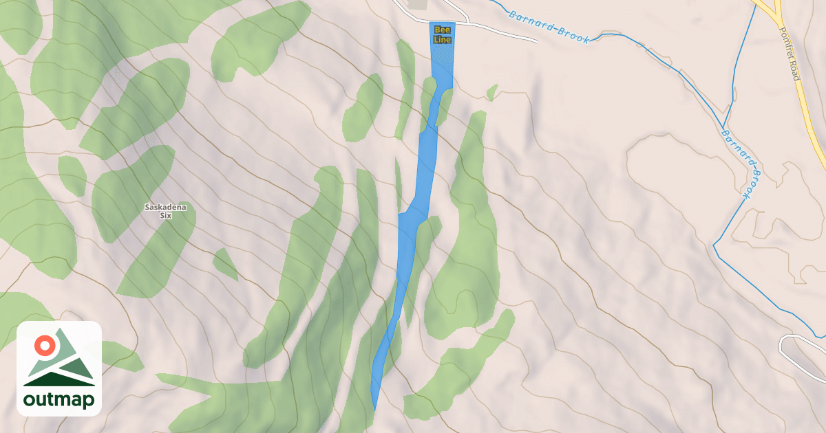 Map of Bee Line
