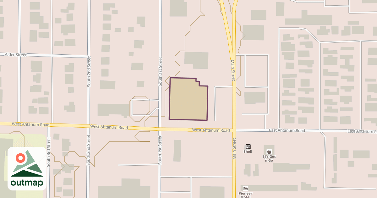Map of Conquer Athletics