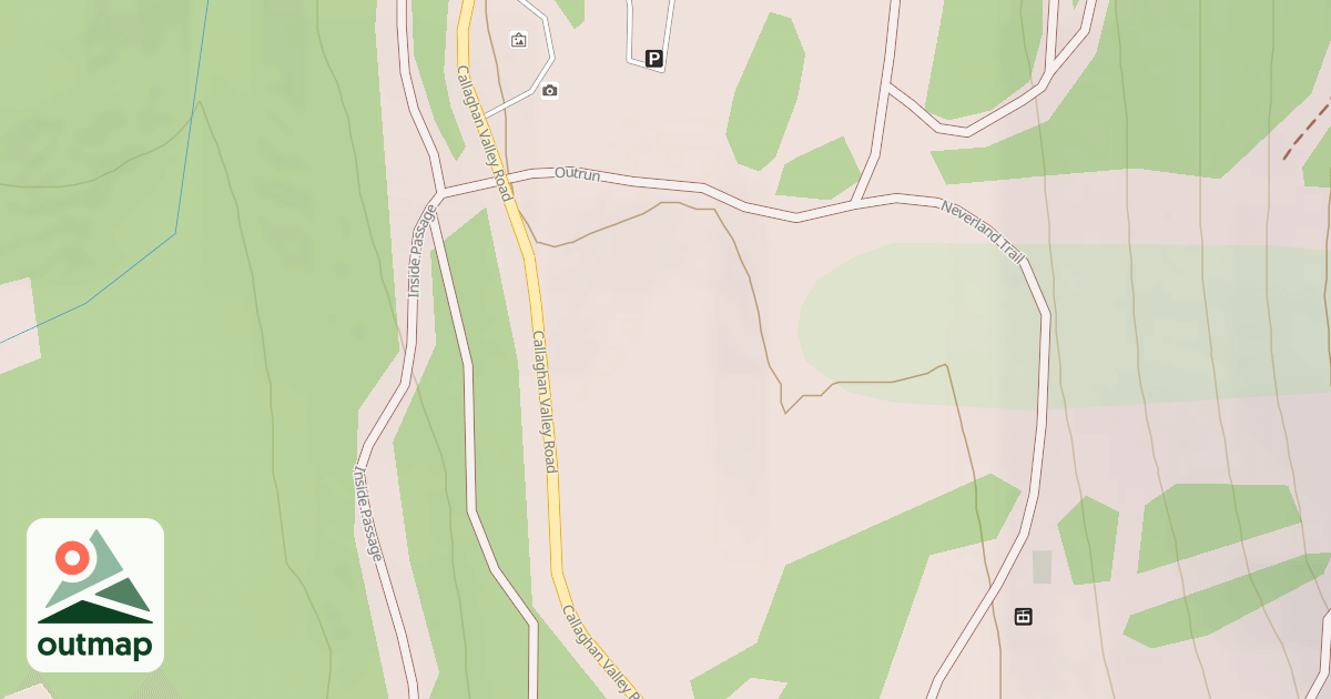Map of Snow Fun Zone