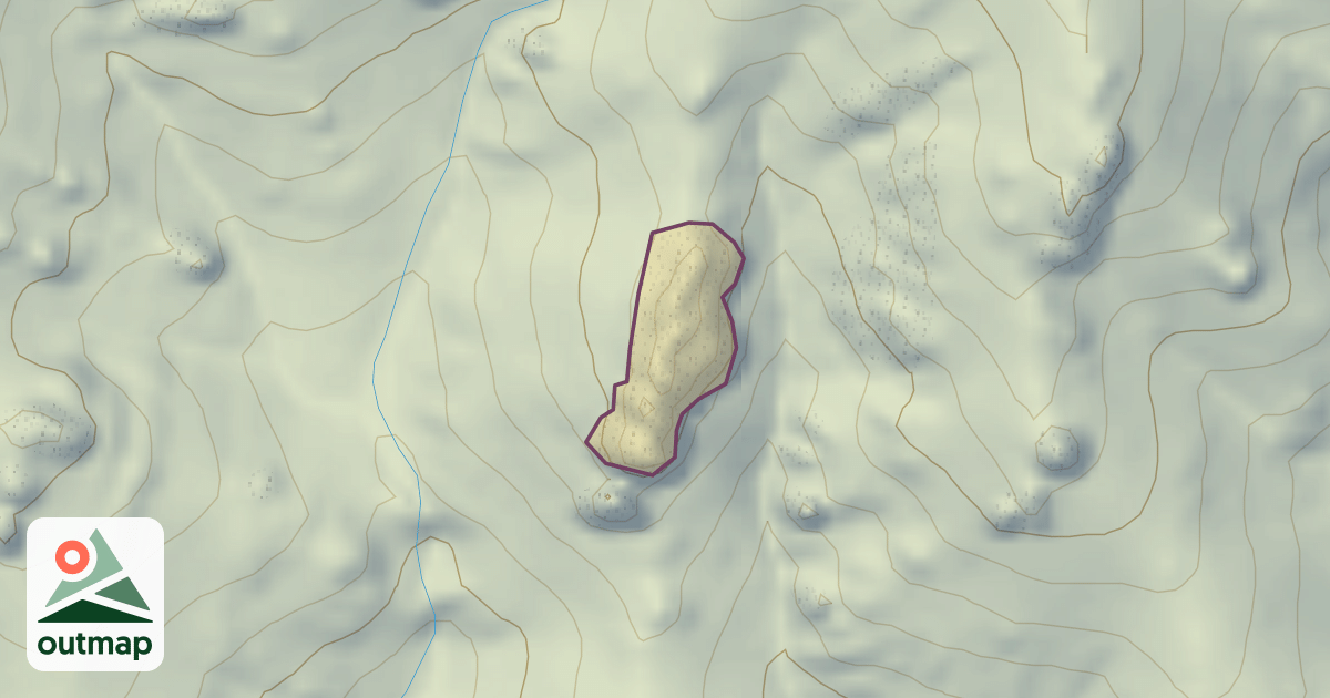 Map of Knuckle Ridge
