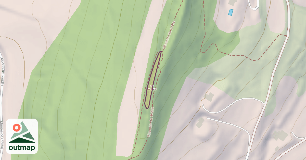 Map of Les Roches