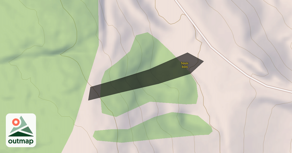 Map of Sous-bois