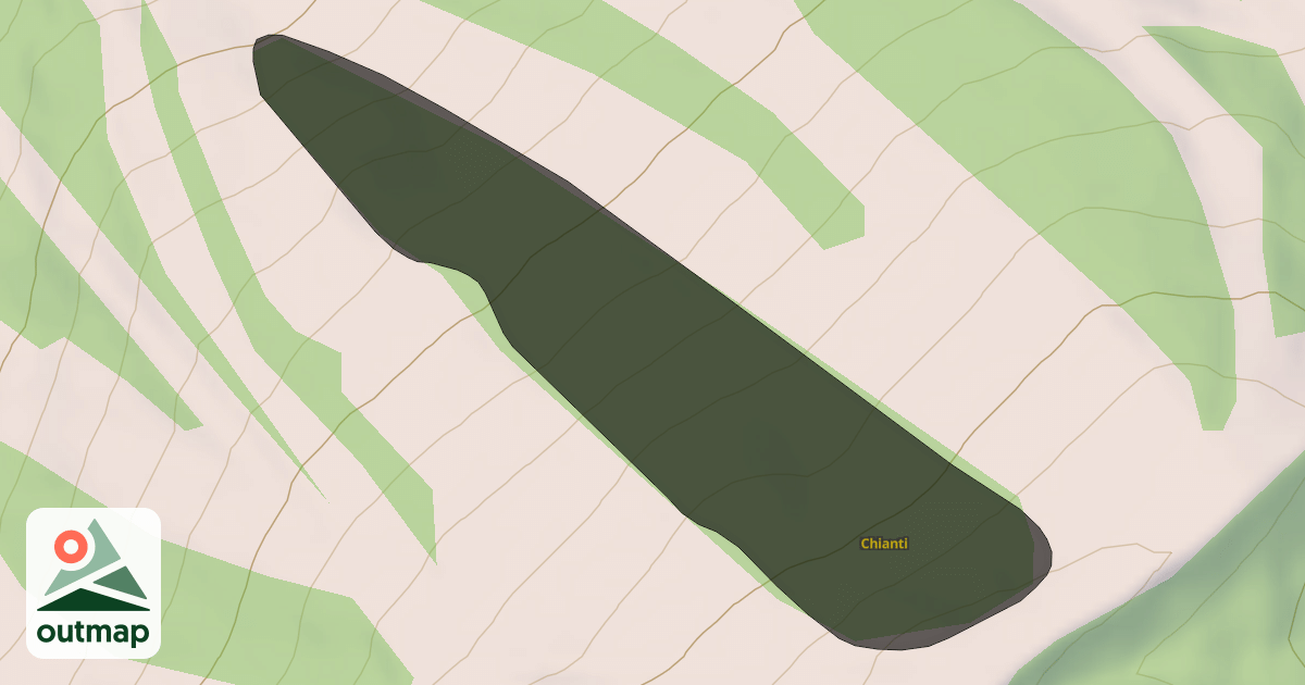 Map of Chianti