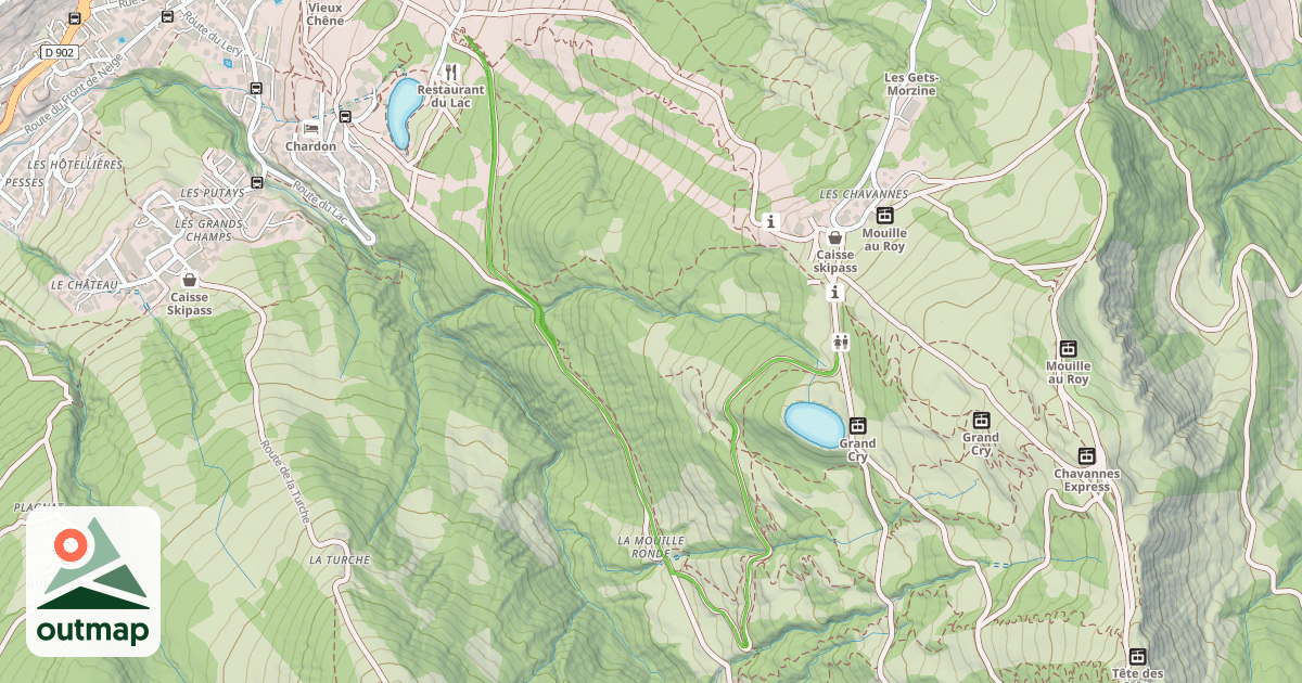 Map of Bleuet