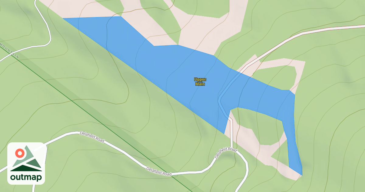 Map of Upper Main