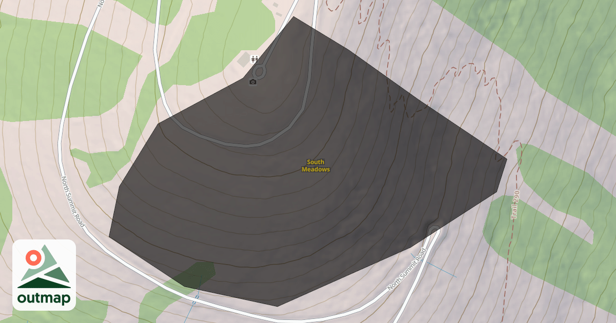 Map of South Meadows