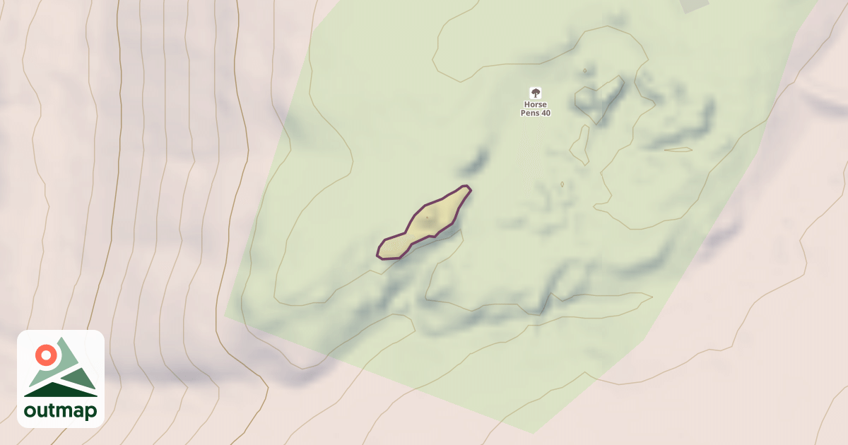 Map of Climbing Boulder