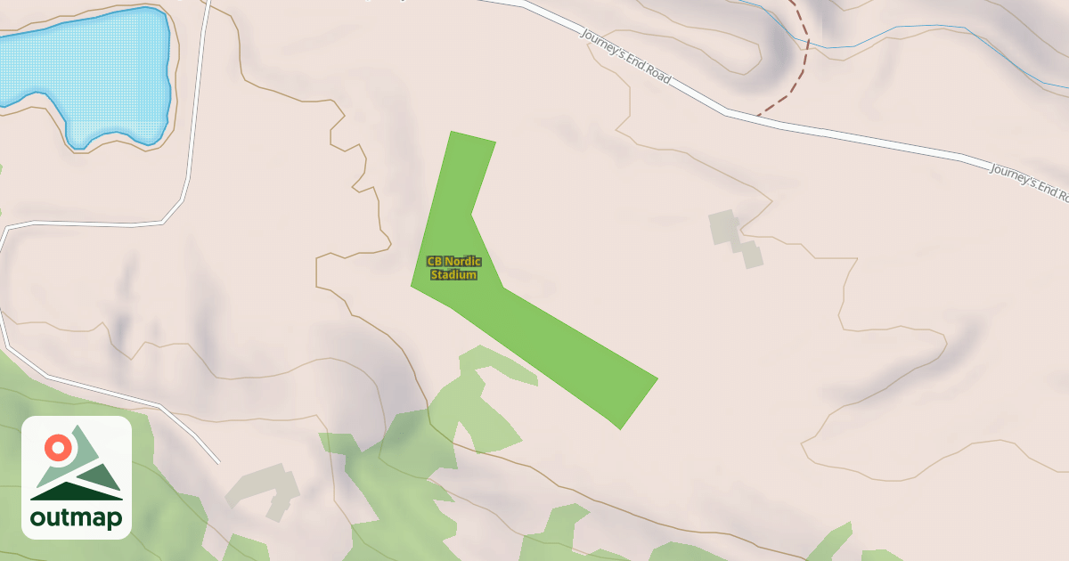 Map of CB Nordic Stadium