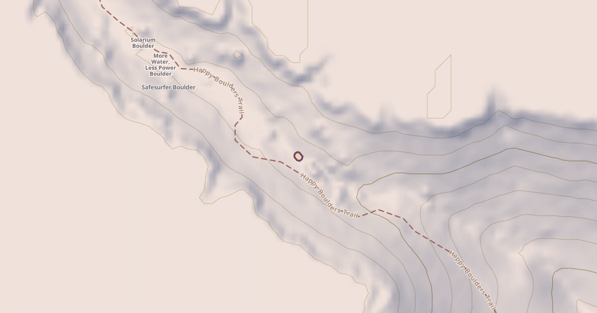 Map preview of Gleaner Boulder