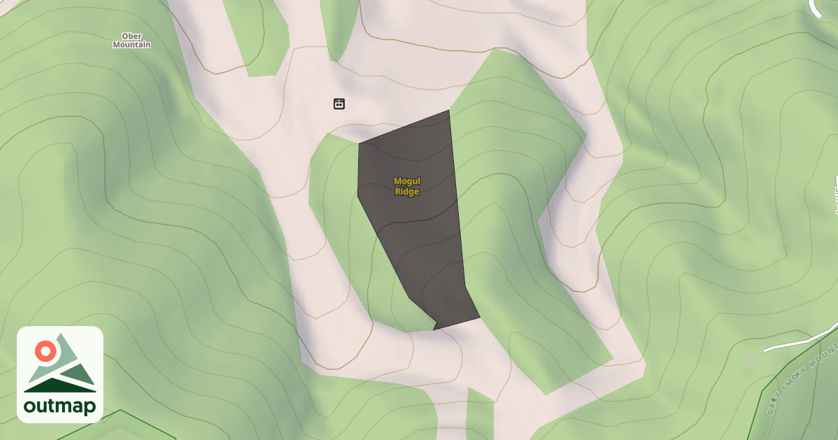 Map of Mogul Ridge
