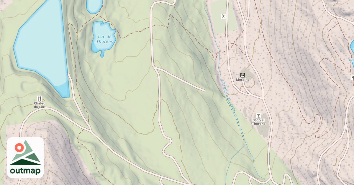 Map of Fun Slope