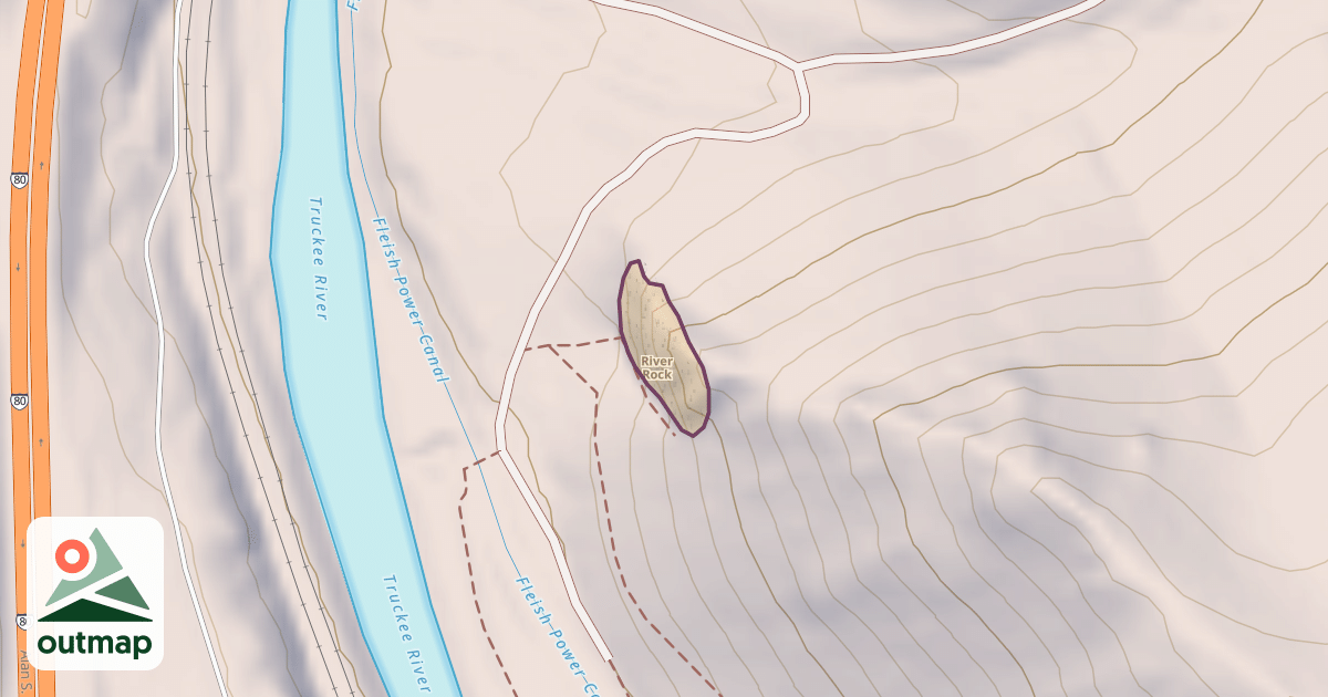 Map of River Rock
