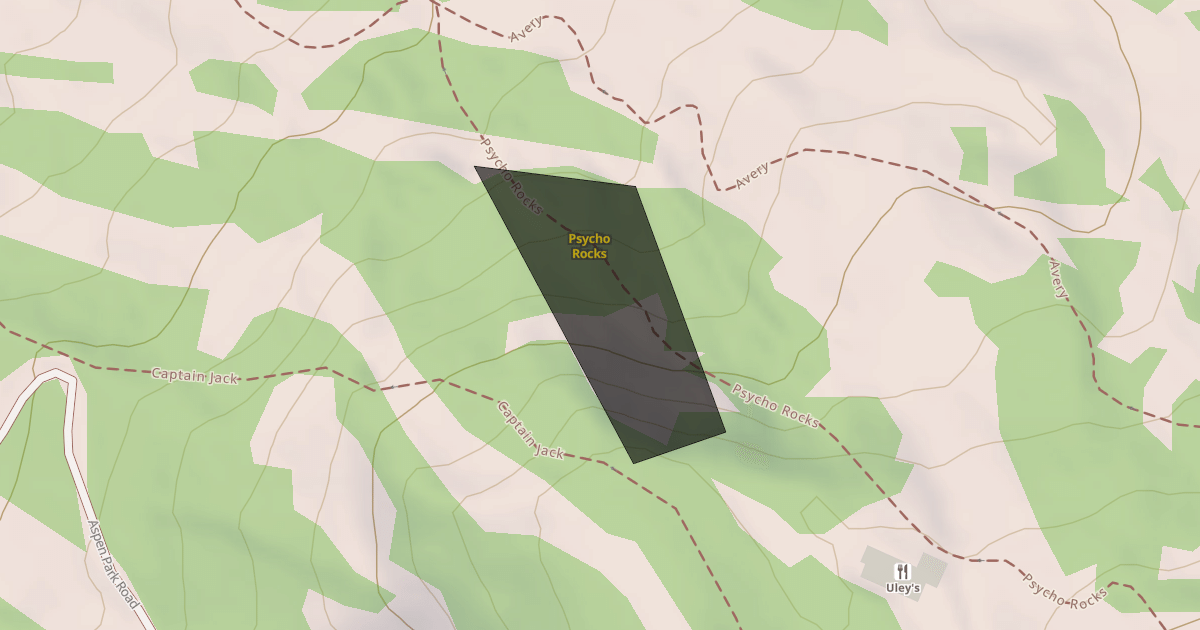 Map preview of Psycho Rocks