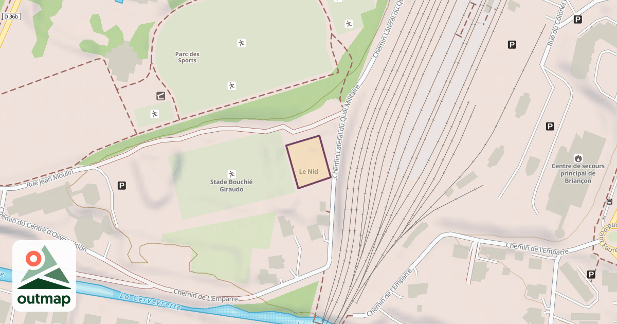 Map of Le Nid
