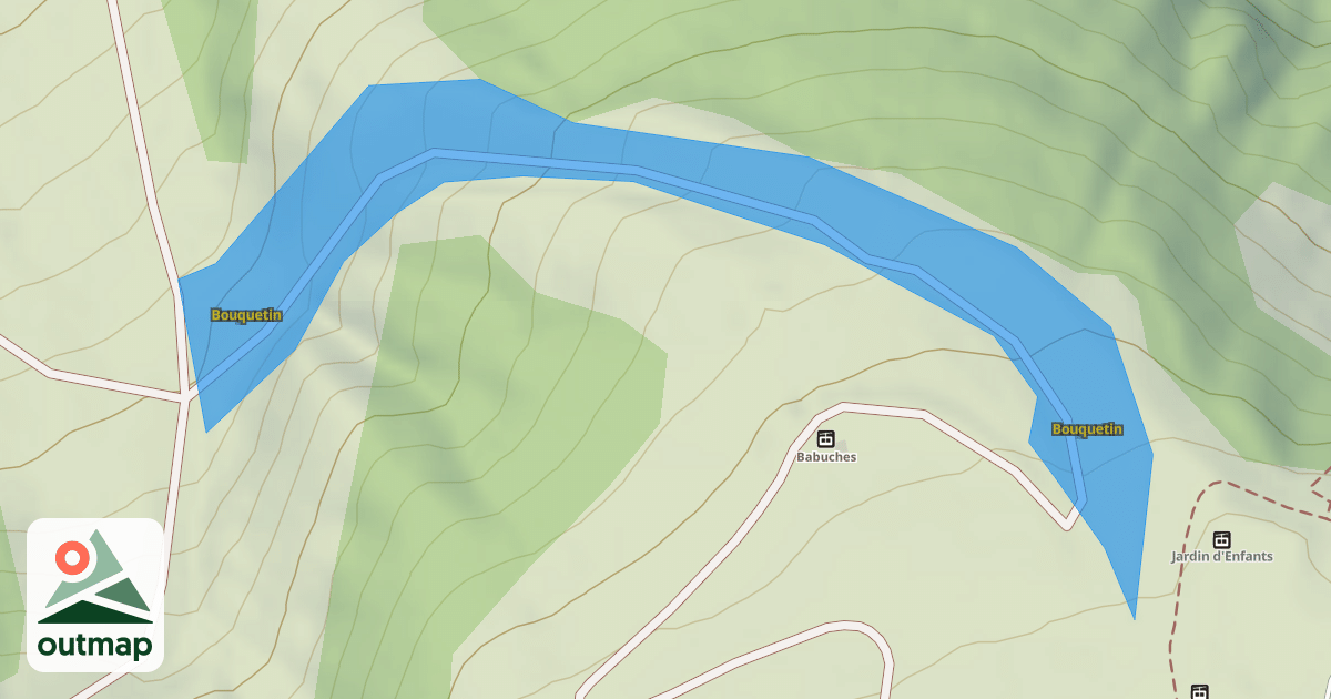 Map of Bouquetin