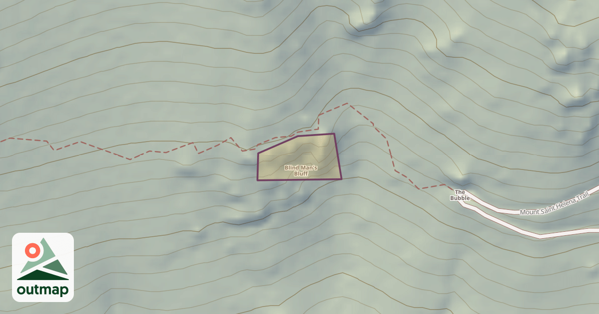 Map of Blind Man's Bluff