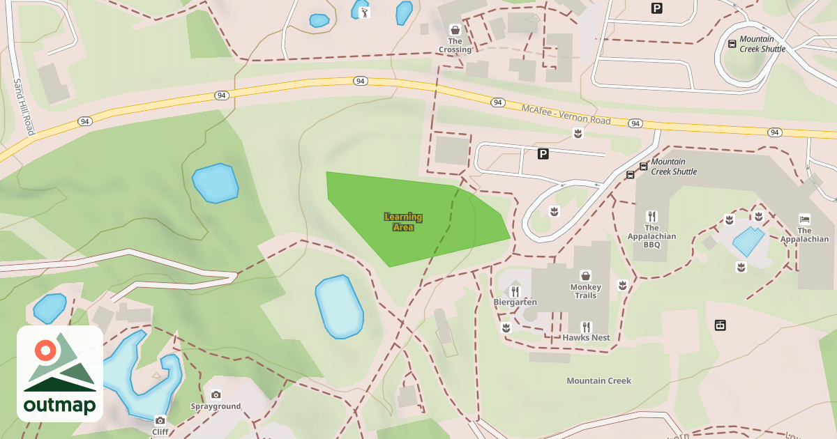 Map of Learning Area