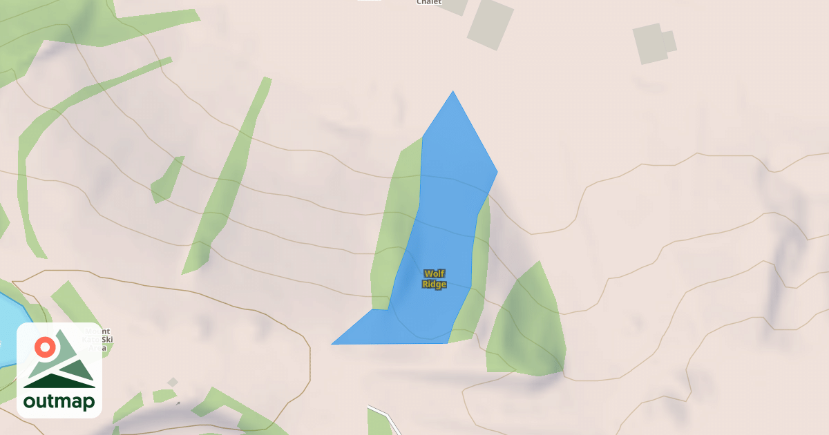 Map of Wolf Ridge