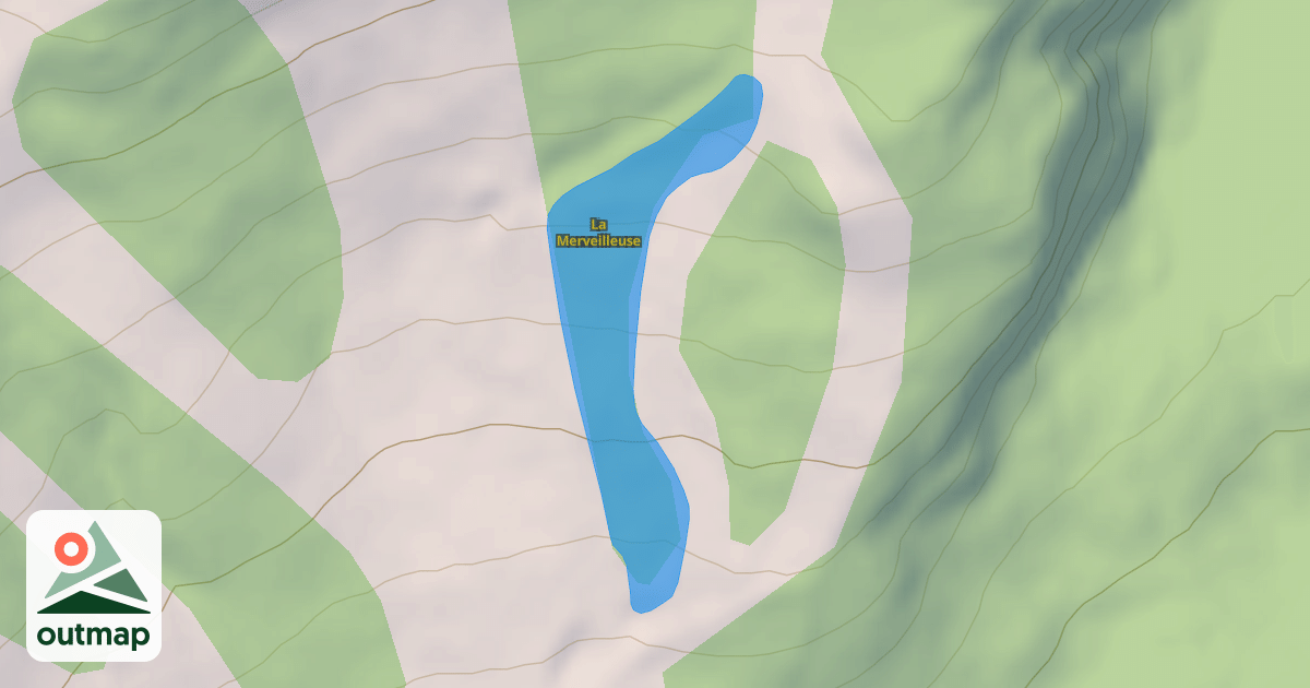 Map of La Merveilleuse