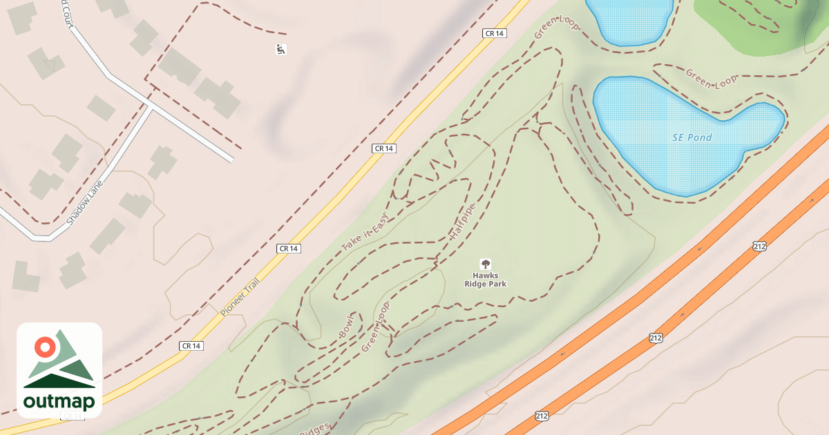 Map of Halfpipe