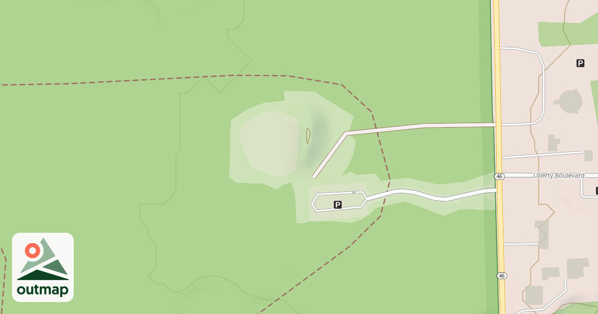 Map of Eastlake Metropark Sled Hill