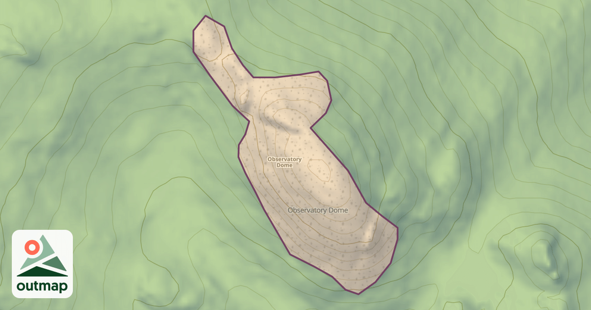Map of Observatory Dome