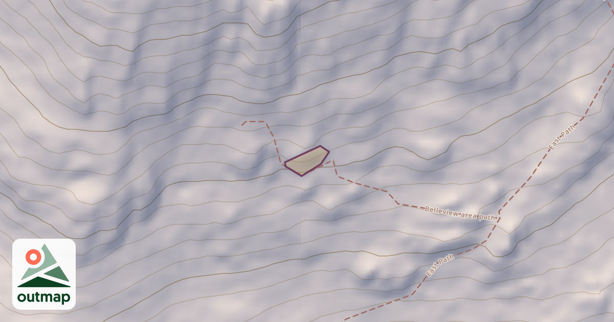 Map of Belleview Slab