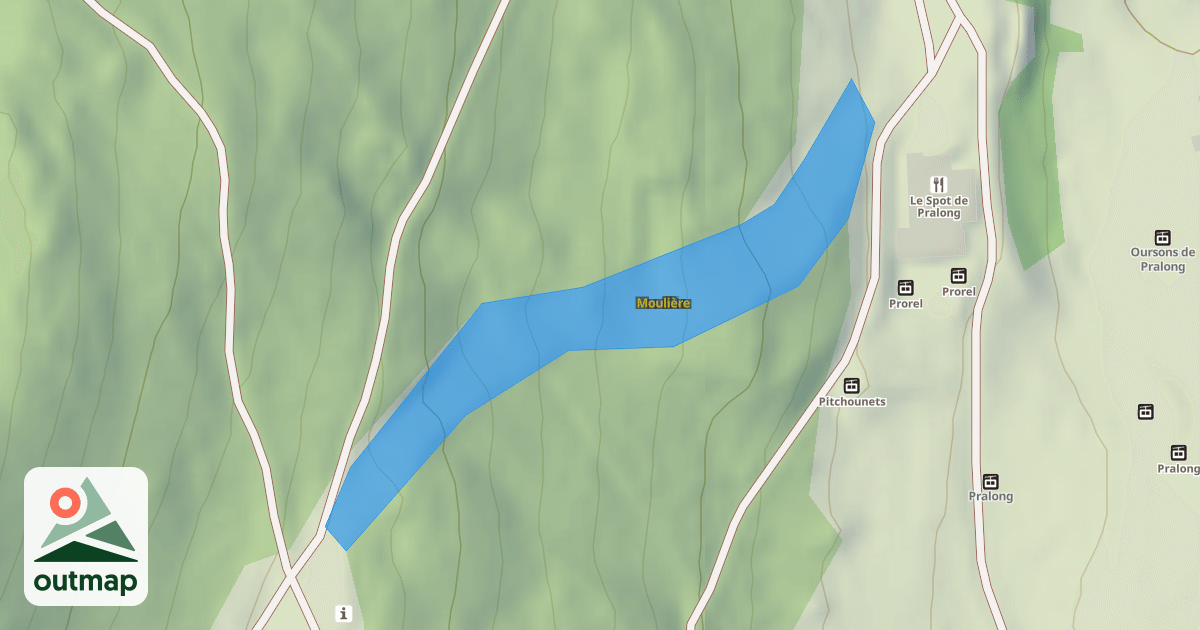 Map of Moulière