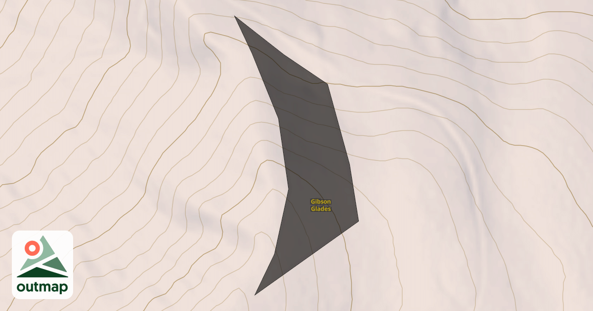 Map of Gibson Glades