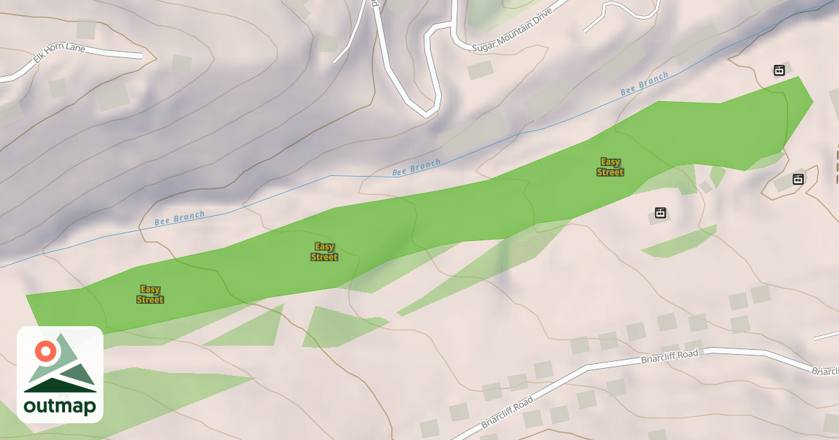 Map of Easy Street