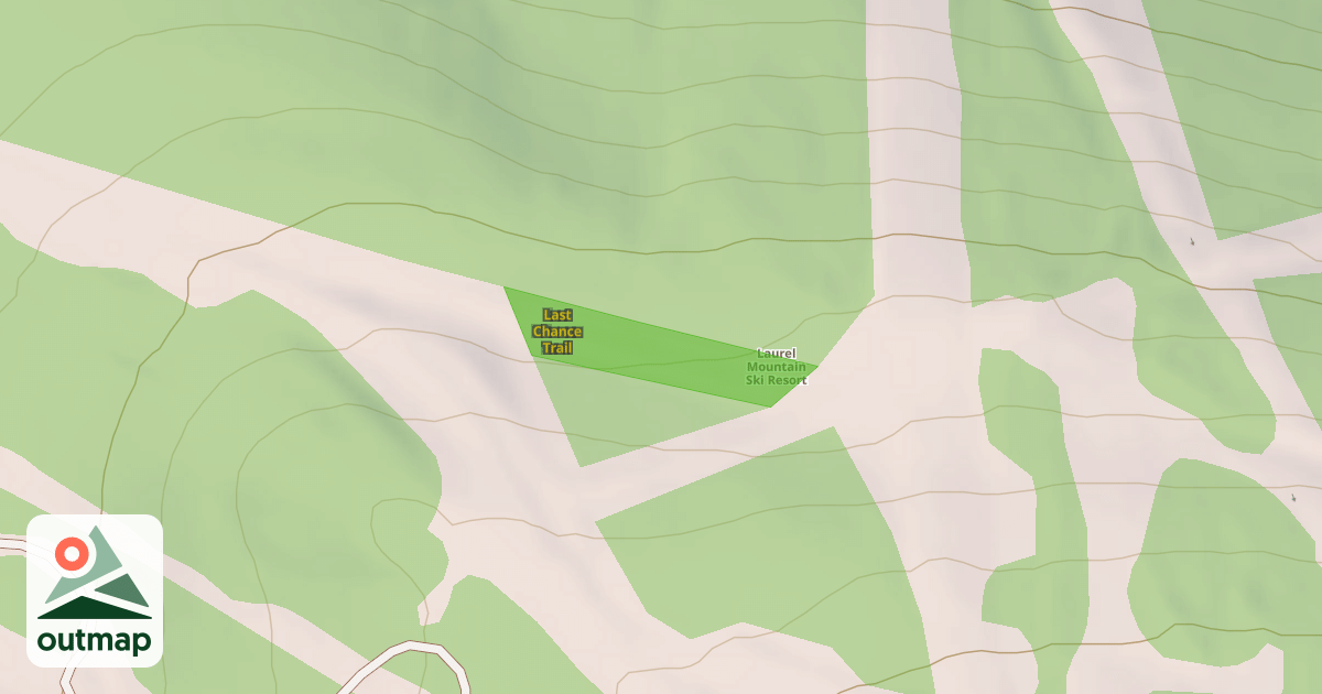 Map of Last Chance Trail