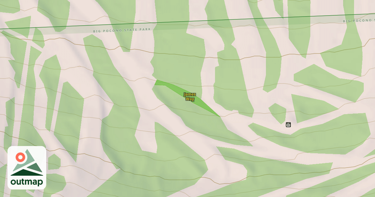 Map of James Way