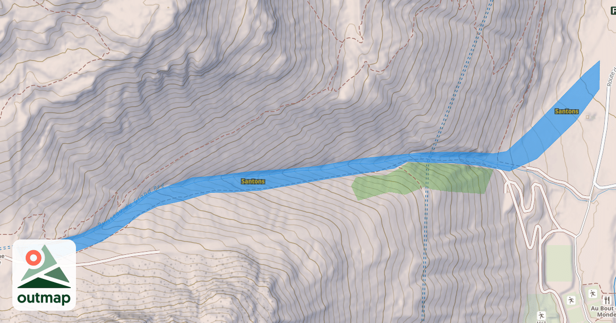 Map of Santons